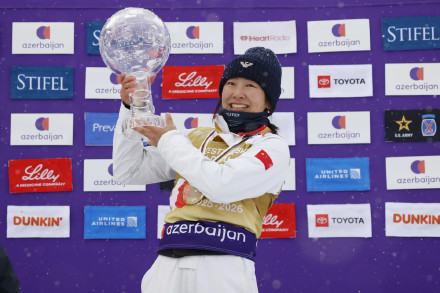 自由式滑雪空中技巧世界杯收官：李心鹏摘金，徐梦桃 、孙佳旭获赛季总冠军