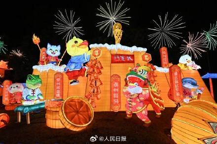 好漂亮！多地年味花灯陆续上线了