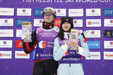 自由式滑雪空中技巧世界杯收官：李心鹏摘金，徐梦桃 、孙佳旭获赛季总冠军