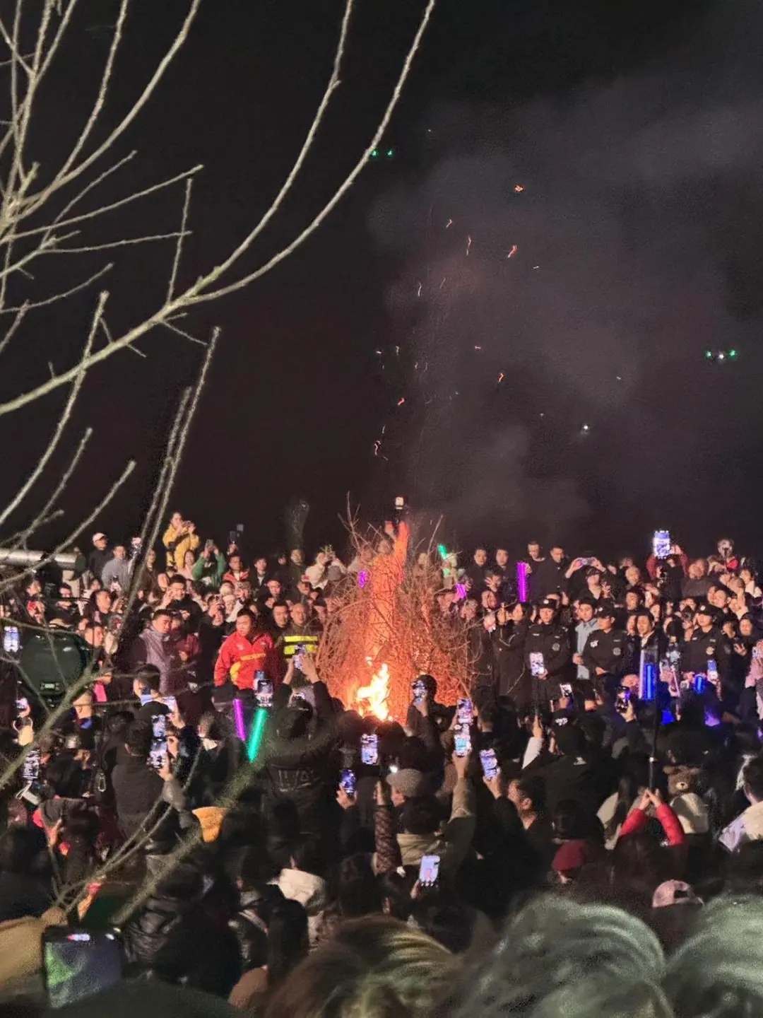 “摇人按猪”走红的女孩呆呆回应：估计来了上万人，自己两天两夜只睡了四小时