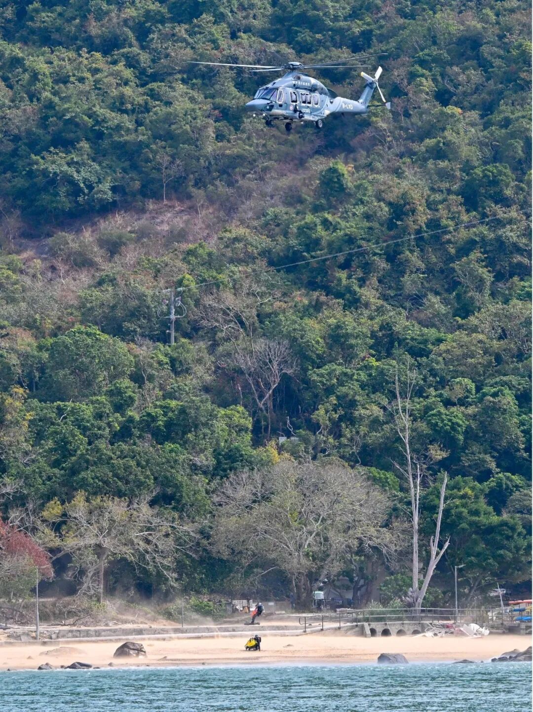 现场直击!驻香港部队参与海上搜救演练 现场直击!驻香港部队参与海上搜救演练
