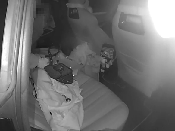 不对劲！女子临时返回车库，竟发现车后座有个陌生男人