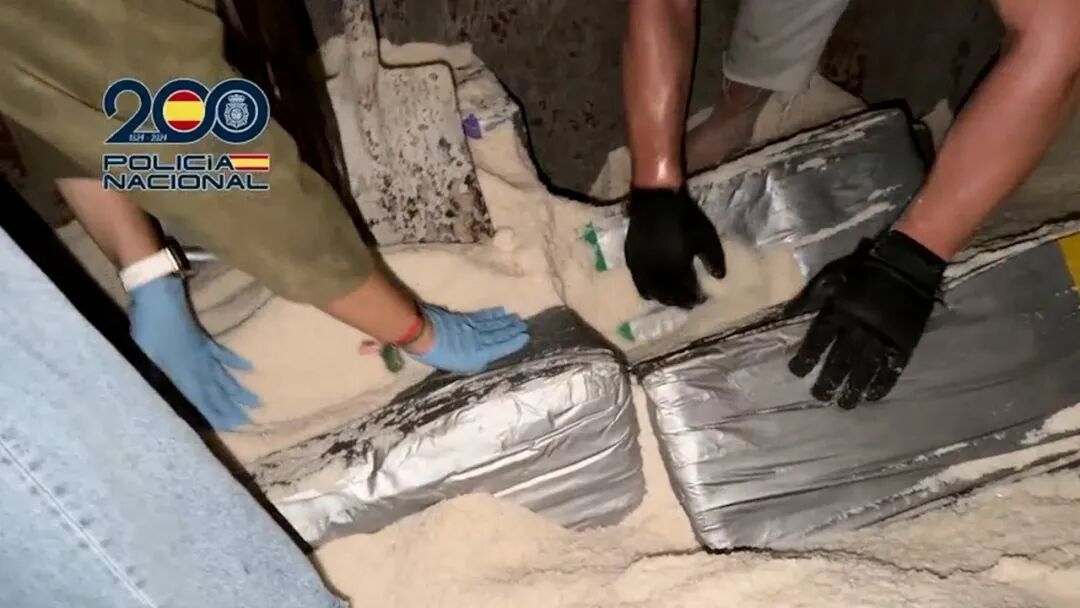 西班牙在海上查获大量毒品