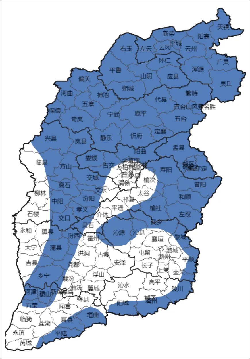 阵风达7一8级以上！山西发布大风蓝色预警