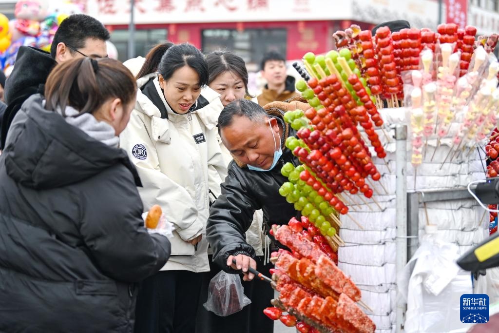 河北元氏：太行山下“赶大集”