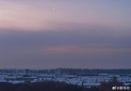 天宇迎来本年度最小残月