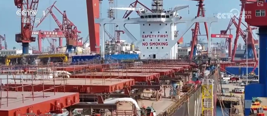 开年即忙碌，领跑！船企作业效率拉满 解码订单量、“身价”双升“密码”