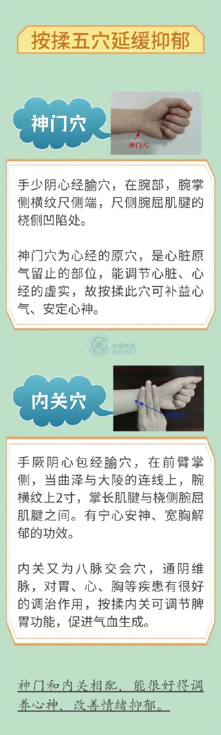 情绪郁结怎么办？6个要点、5个穴位，舒缓情绪，轻松面对生活