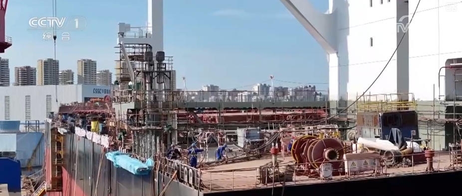 开年即忙碌，领跑！船企作业效率拉满 解码订单量、“身价”双升“密码”