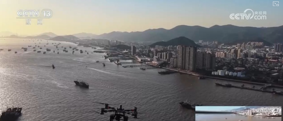 海岛物流迈入“低空时代” “点对点”直达百姓享受高效普惠物流服务