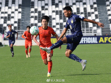 中国队首次闯入U23男足亚洲杯八强