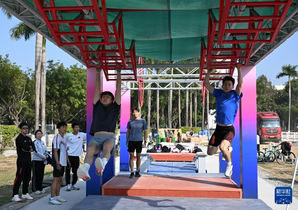 现代五项国家队集训备战亚运