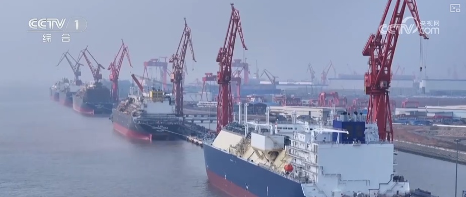 开年即忙碌，领跑！船企作业效率拉满 解码订单量、“身价”双升“密码”