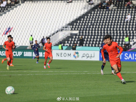中国队首次闯入U23男足亚洲杯八强