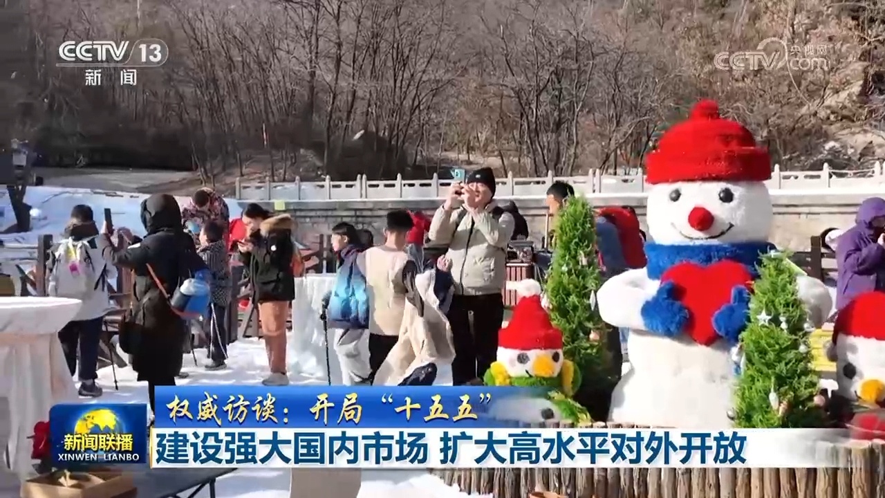 【权威访谈：开局“十五五”】建设强大国内市场 扩大高水平对外开放