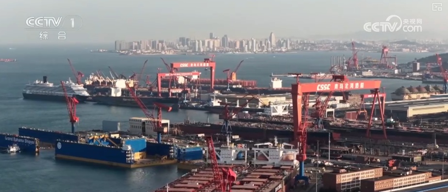 开年即忙碌，领跑！船企作业效率拉满 解码订单量、“身价”双升“密码”