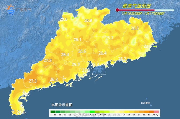 入冬又失败了！深圳最高气温将直奔26℃