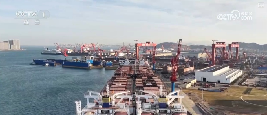 开年即忙碌，领跑！船企作业效率拉满 解码订单量、“身价”双升“密码”