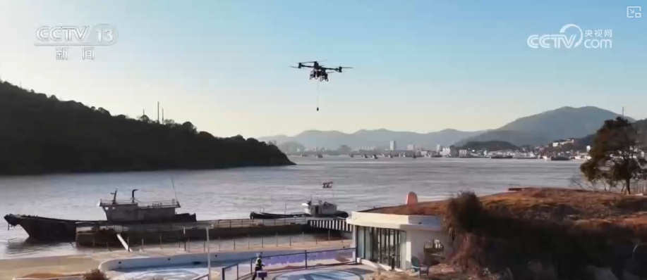 海岛物流迈入“低空时代” “点对点”直达百姓享受高效普惠物流服务