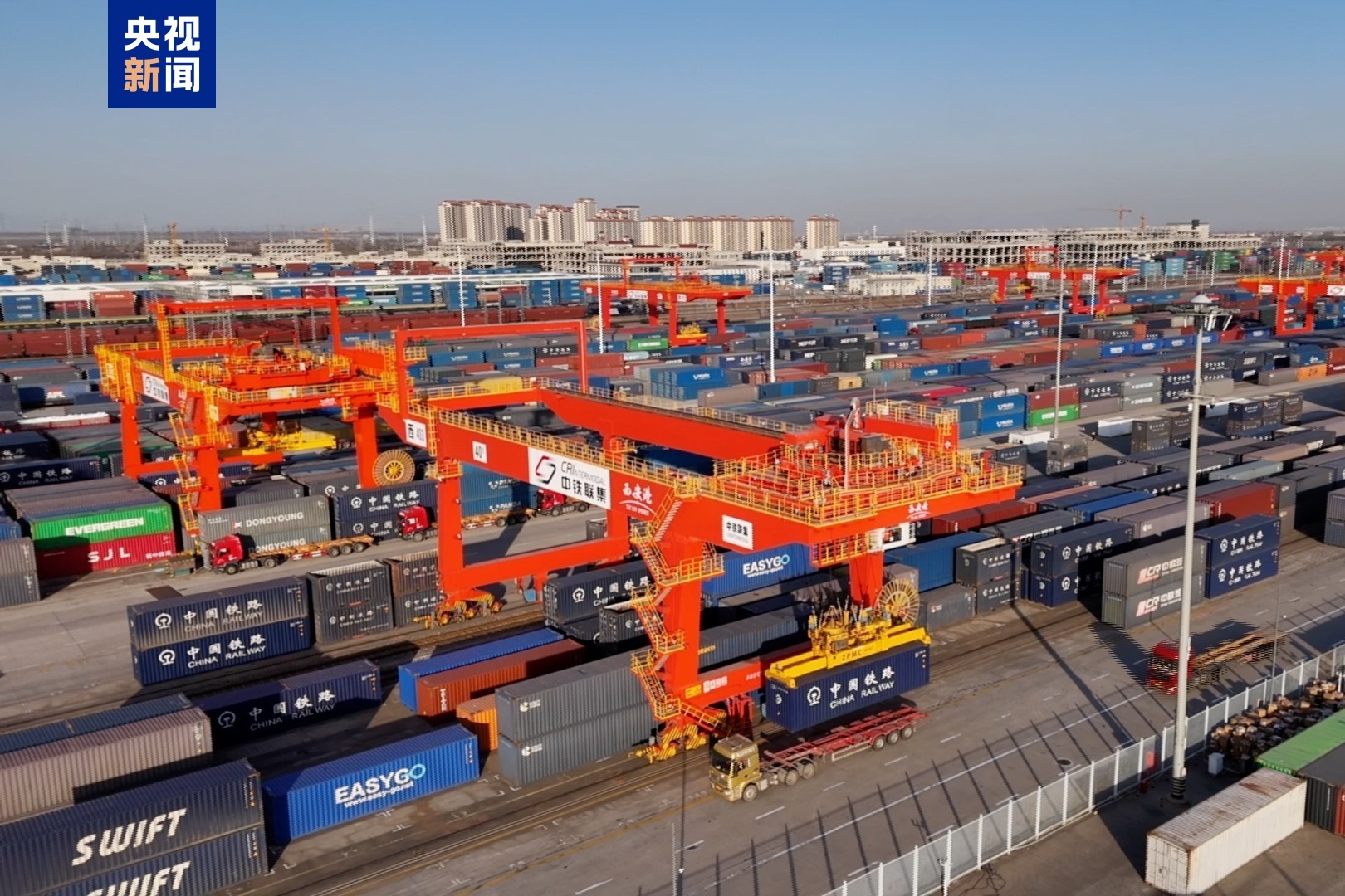 2025年中欧班列（西安）开行超6000列