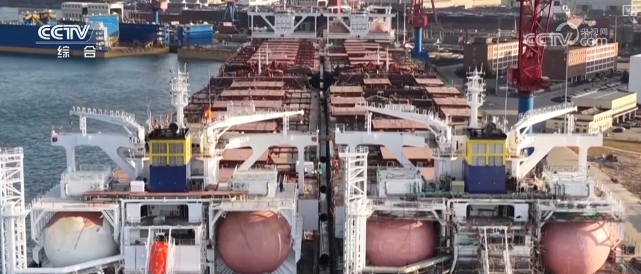 开年即忙碌，领跑！船企作业效率拉满 解码订单量、“身价”双升“密码”