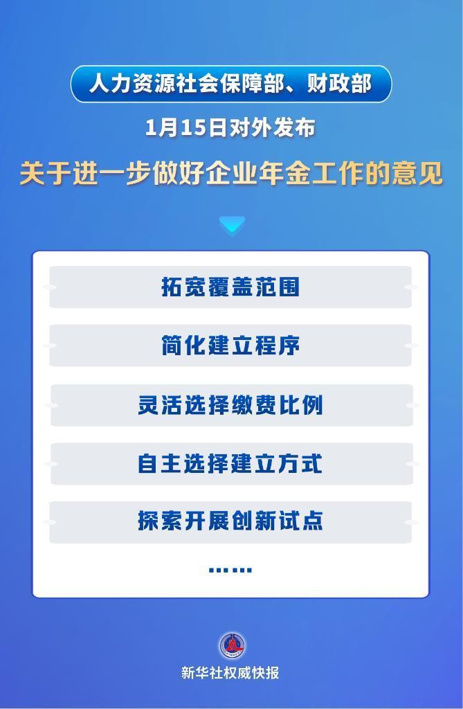 扩大覆盖面！两部门发文让更多职工享有企业年金
