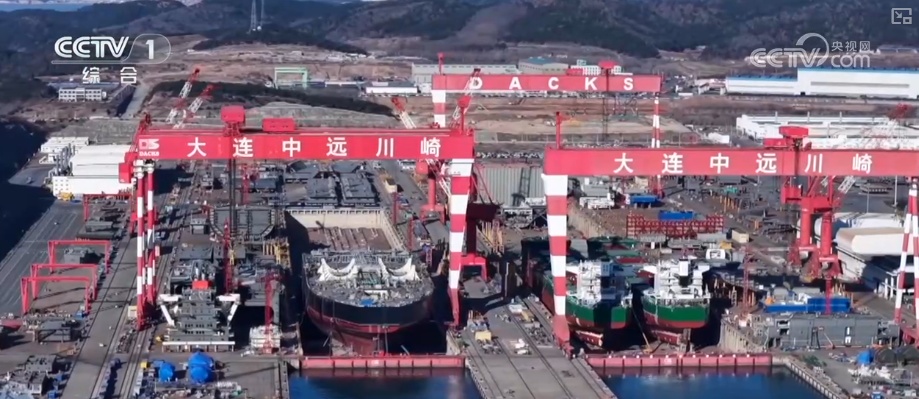 开年即忙碌，领跑！船企作业效率拉满 解码订单量、“身价”双升“密码”