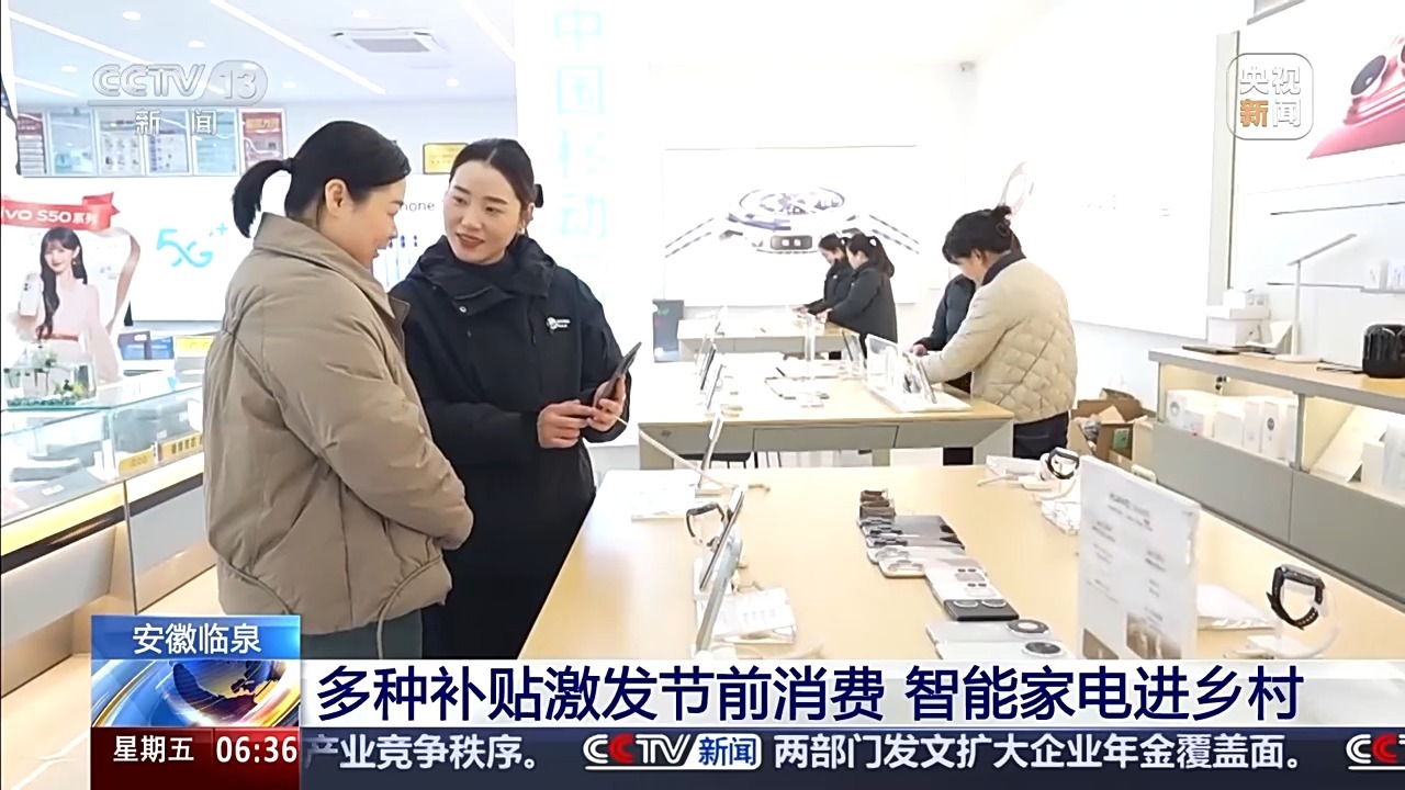 “新国补”政策落地 汽车、家电等消费需求持续升温