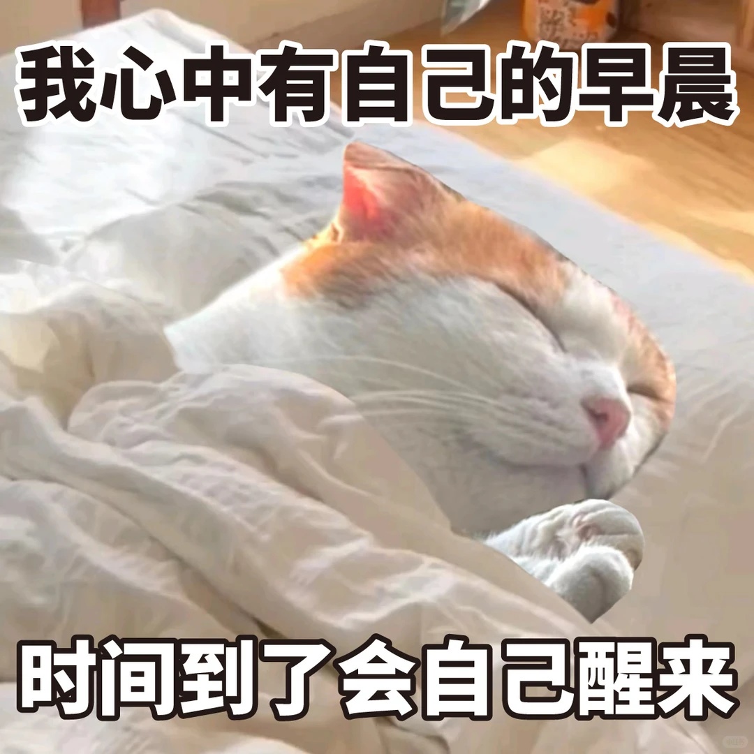 明天起，请务必晚10分钟起床