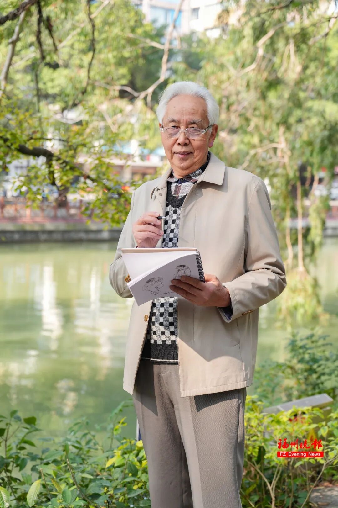 福州“速写爷爷”，火了！毕业于福建师大！