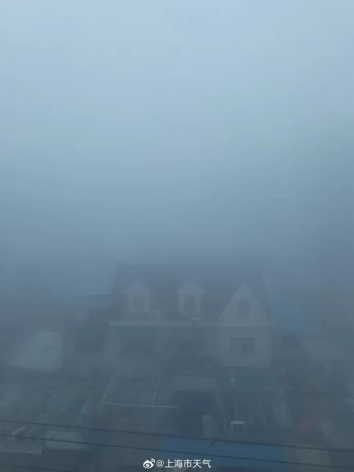 上海全城预警！大雾来袭，部分地区将出现能见度小于50米强浓雾！注意防范→