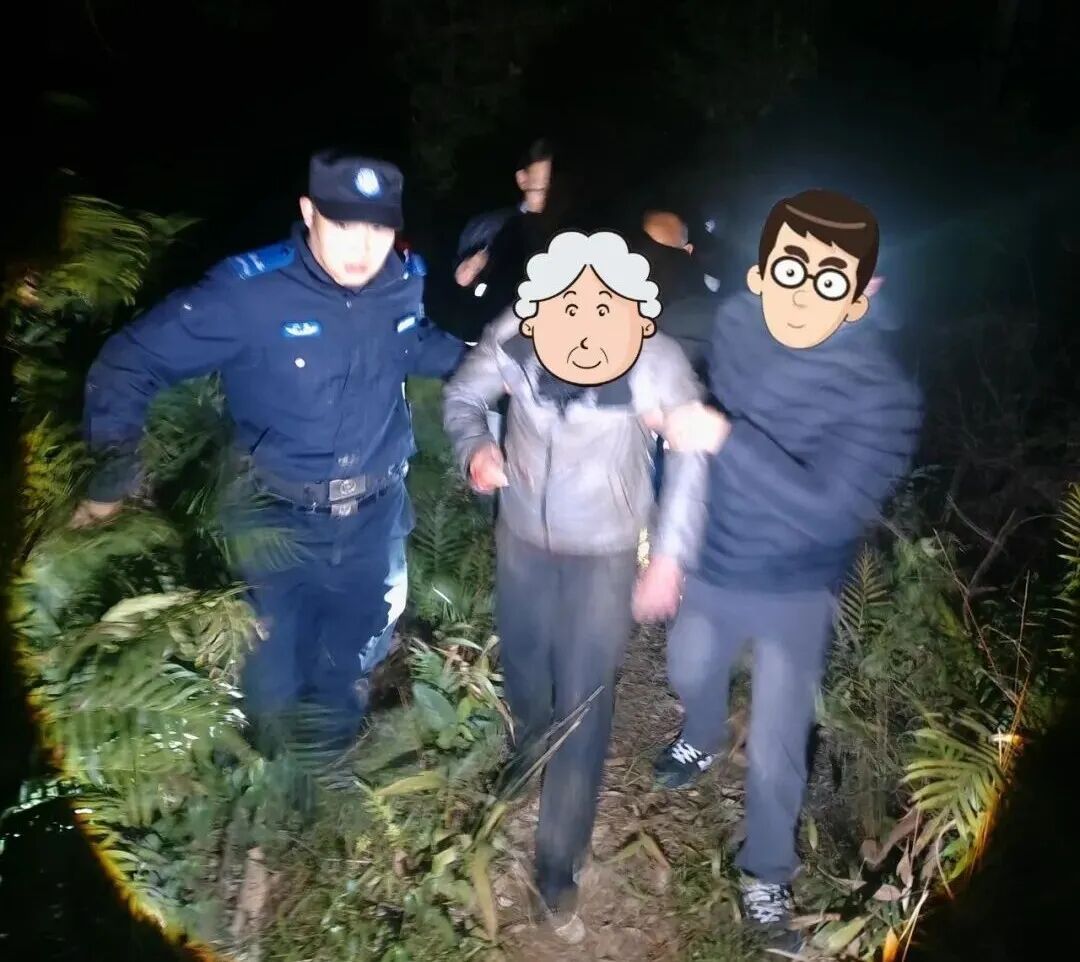 老人失联7小时，警民合力安全寻回