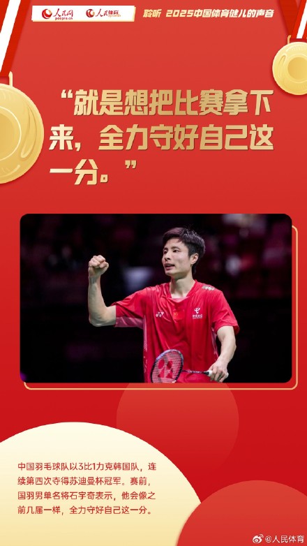 聆听 2025中国体育健儿的声音