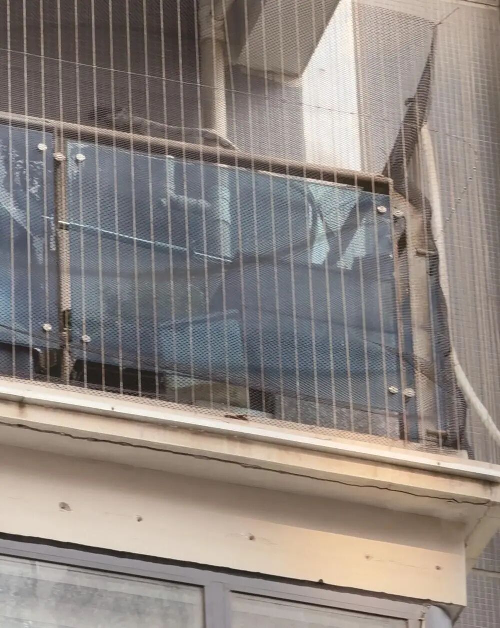 太吓人！厦门一小区26楼突然掉下一长条砖块，砸在楼栋大门口；业主：多处外墙有裂缝