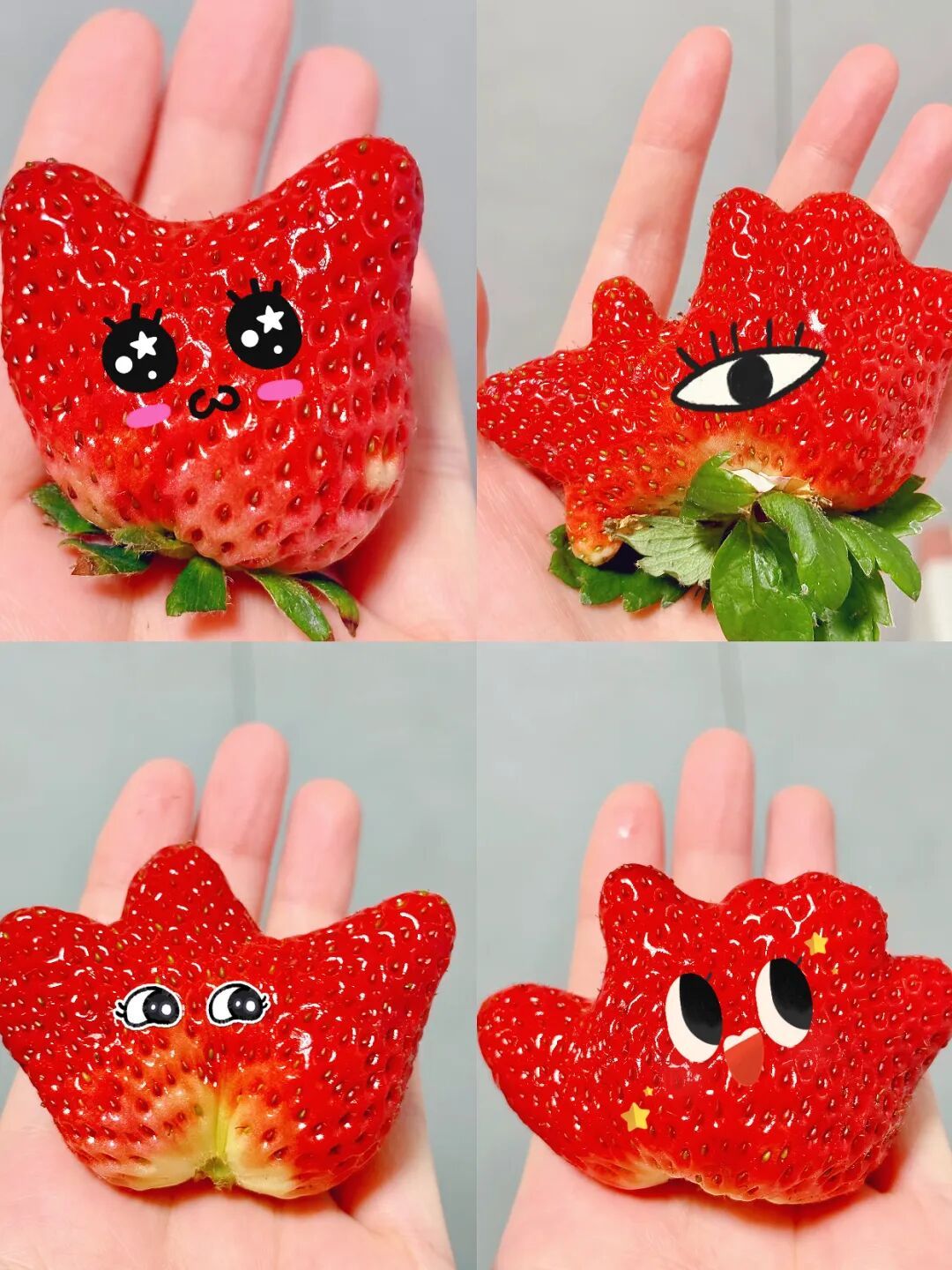 “怪相”草莓，能吃吗？