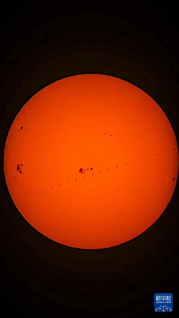 中国空间站凌日