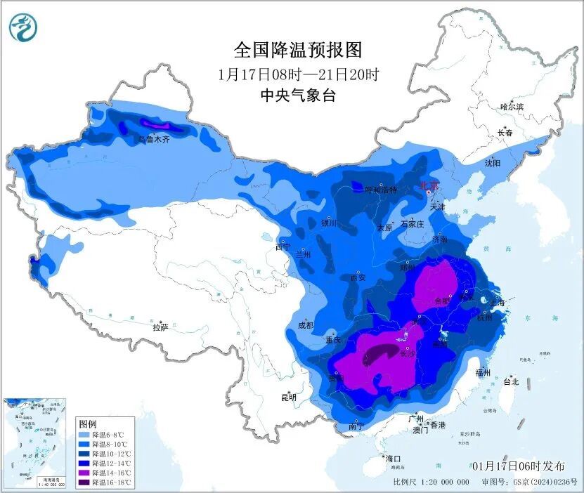 一觉醒来北京下雪了！今日起，这些地方还将出现大范围雨雪天气