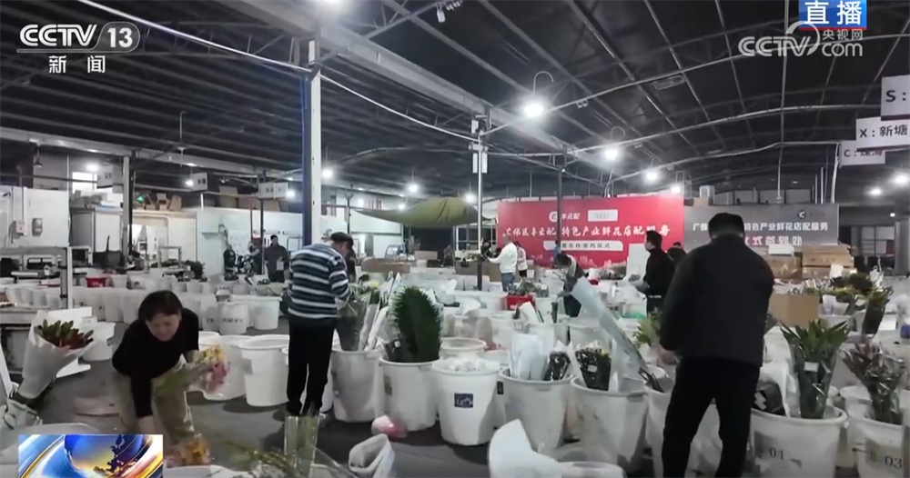 花市“热”起来涌动节前消费暖流 浓浓“年味”映射出中国市场韧性强、活力足