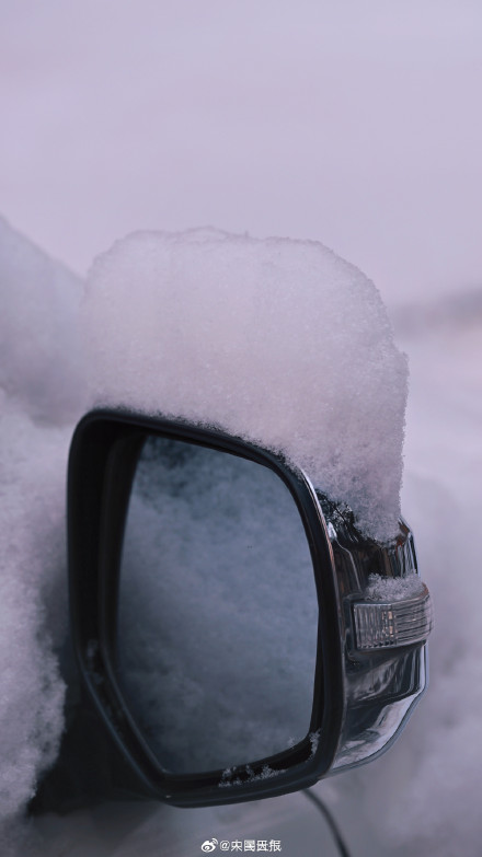 这次北京的雪有一点厚