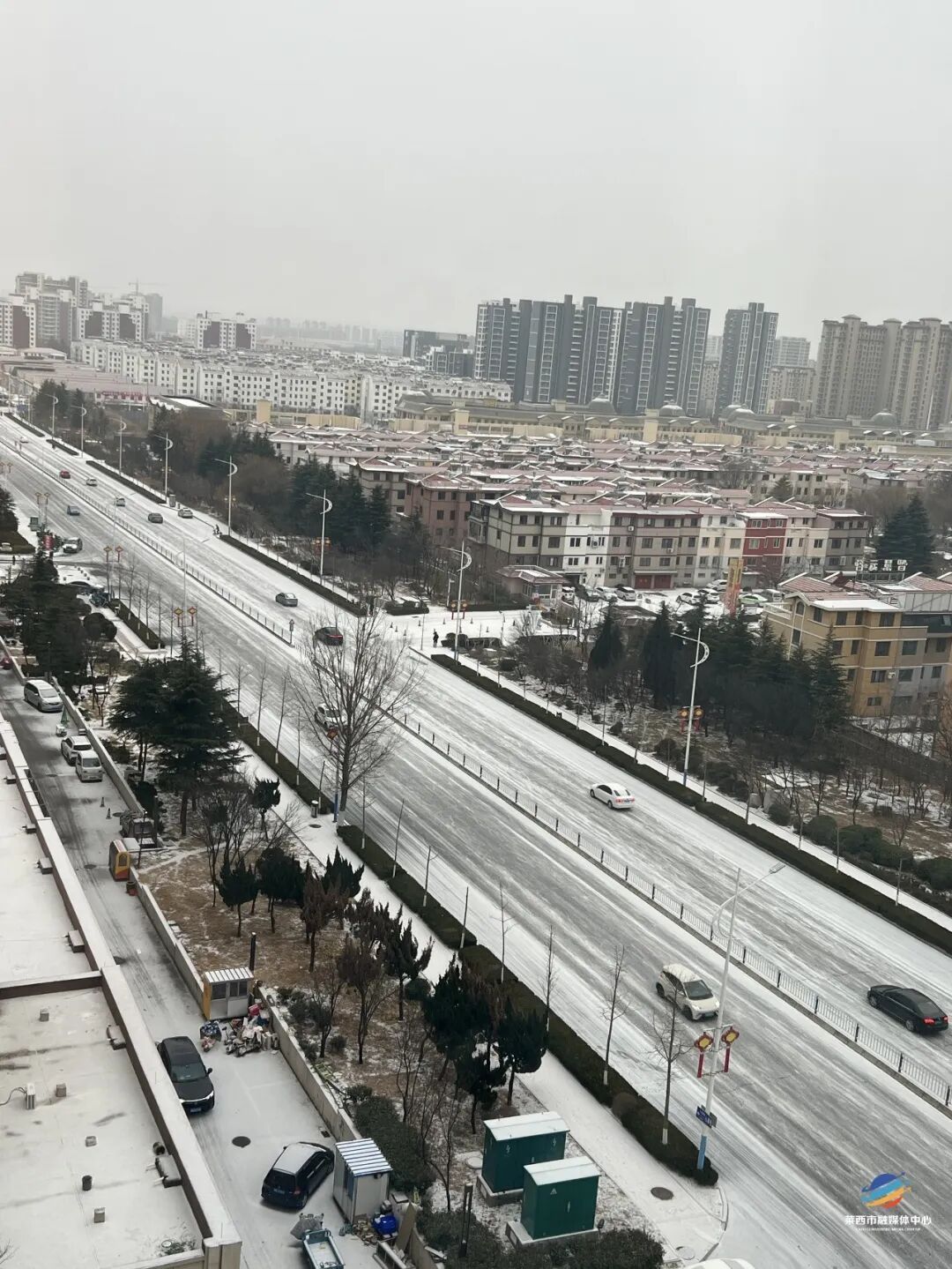 青岛这些地方，下雪了！