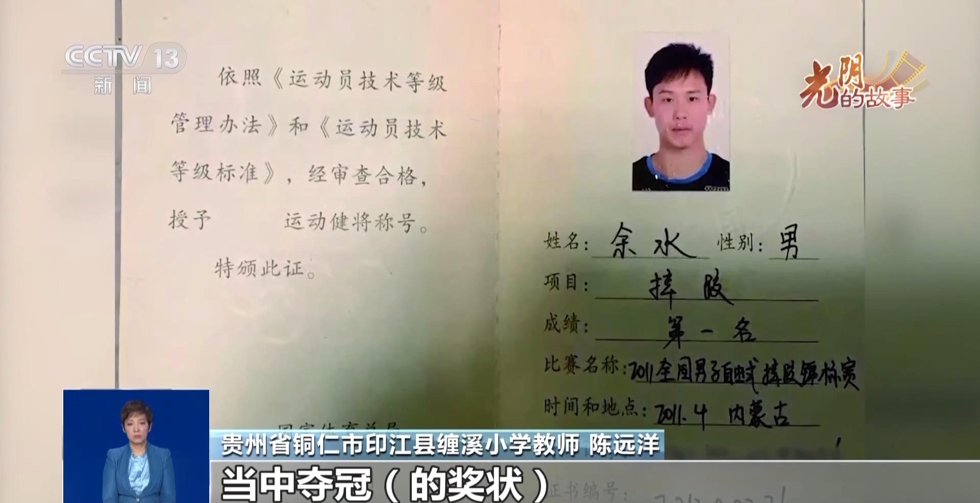 从语文老师到“金牌教练” 他的“较劲”让孩子们闯出大山