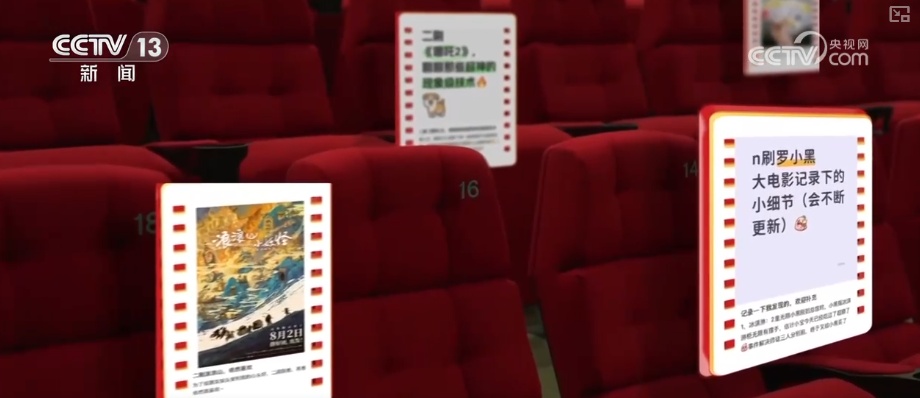 大数据“说”变化·上映前“种草”“靠前”消费 电影催生多样文化空间激活多元消费