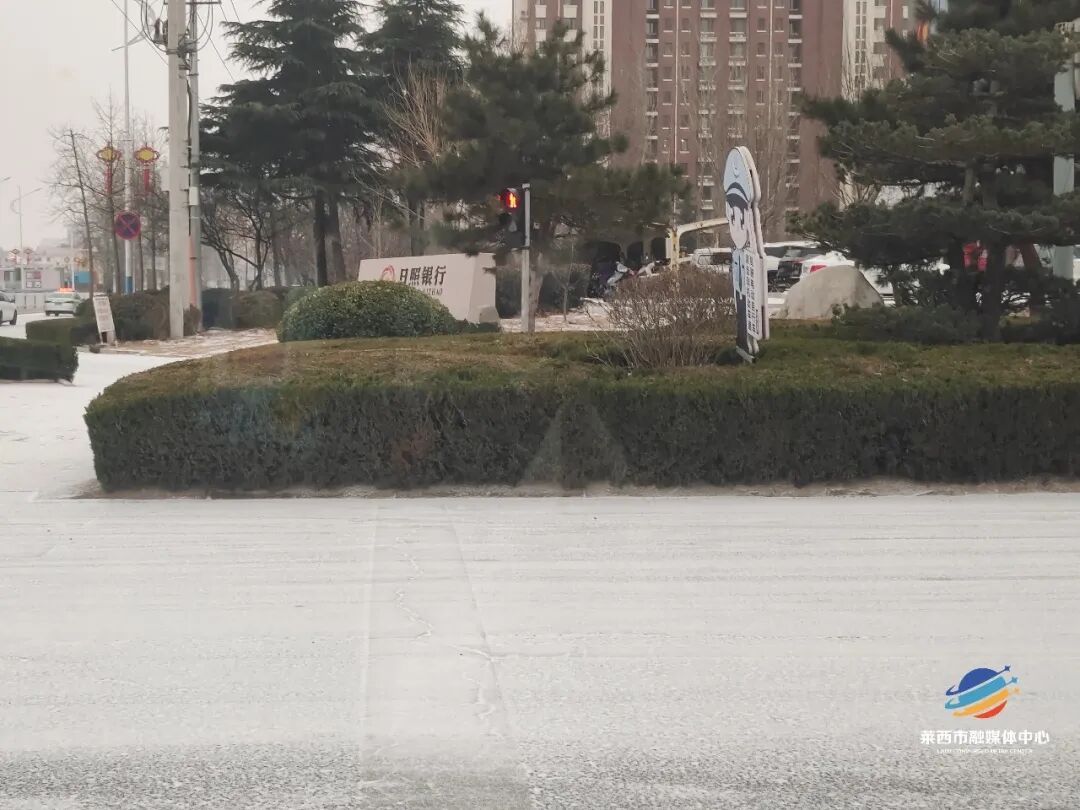 青岛这些地方，下雪了！