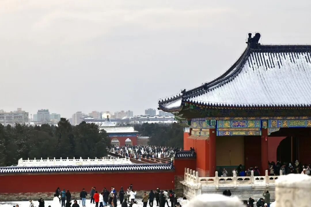2026年京城初雪！你想看的雪景都在这里！