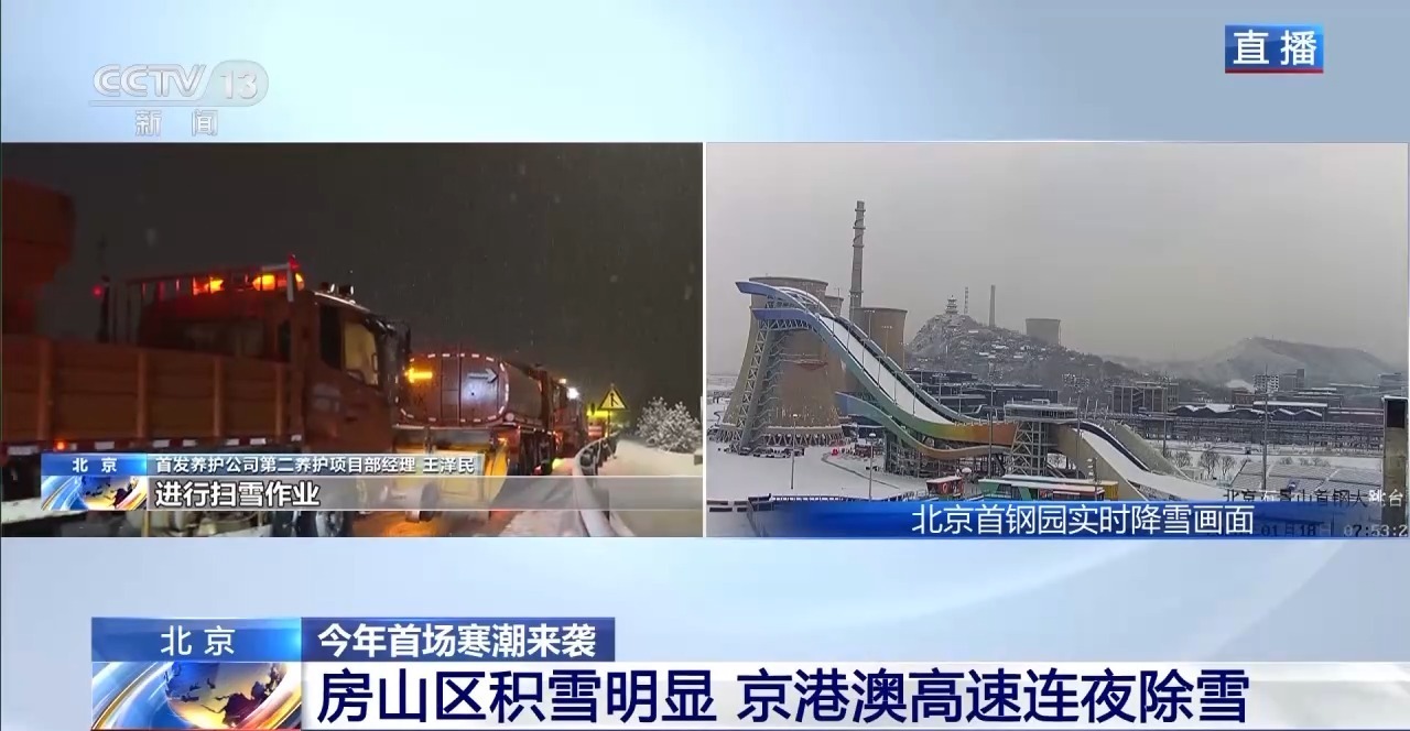 今年北京初雪有一点厚，“鹅毛大雪”是怎么形成的？