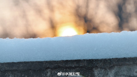 这次北京的雪有一点厚