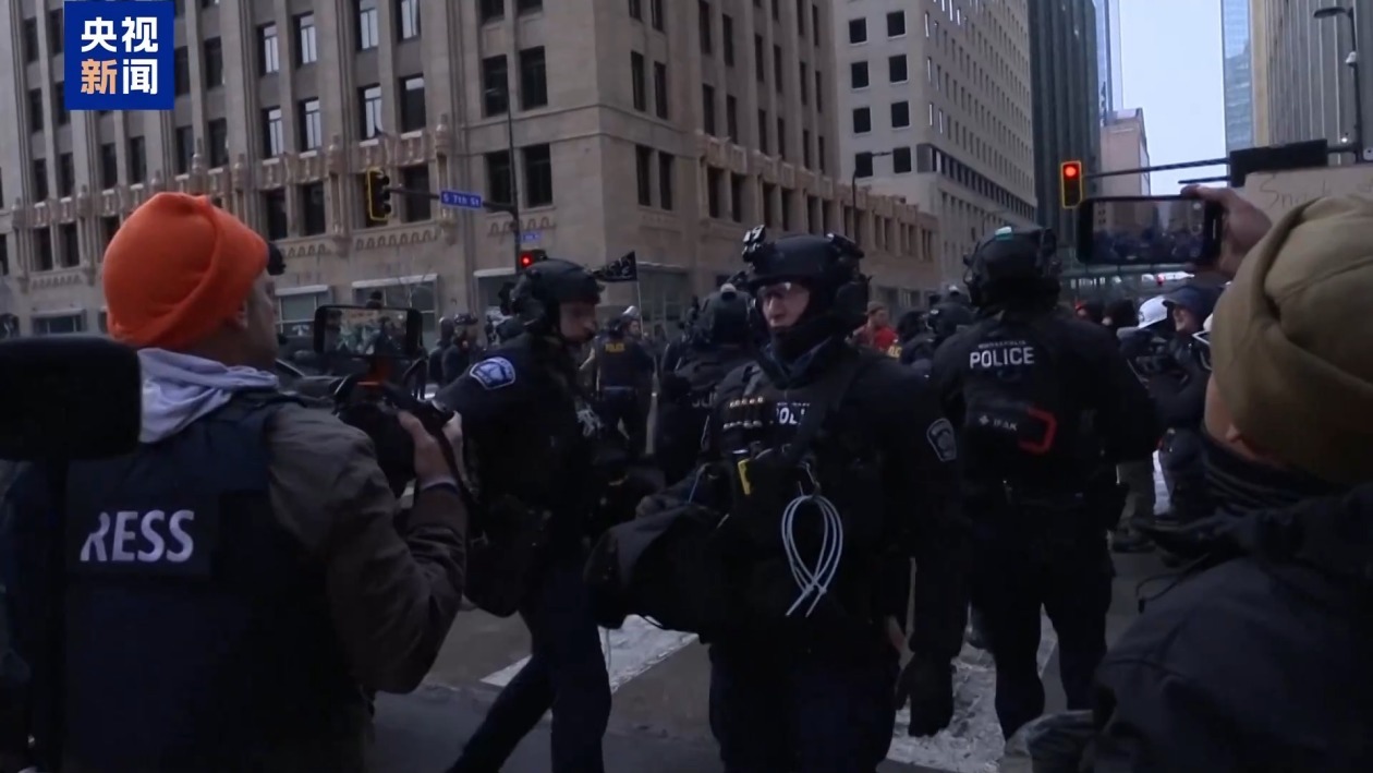 美明尼苏达州抗议示威活动持续