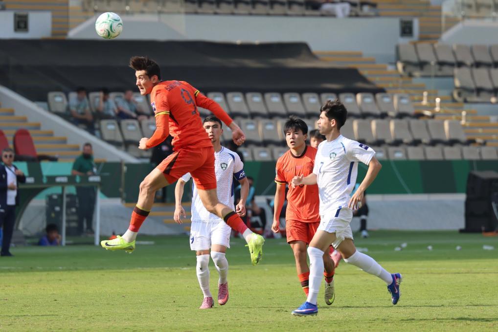 中国队晋级U23男足亚洲杯四强