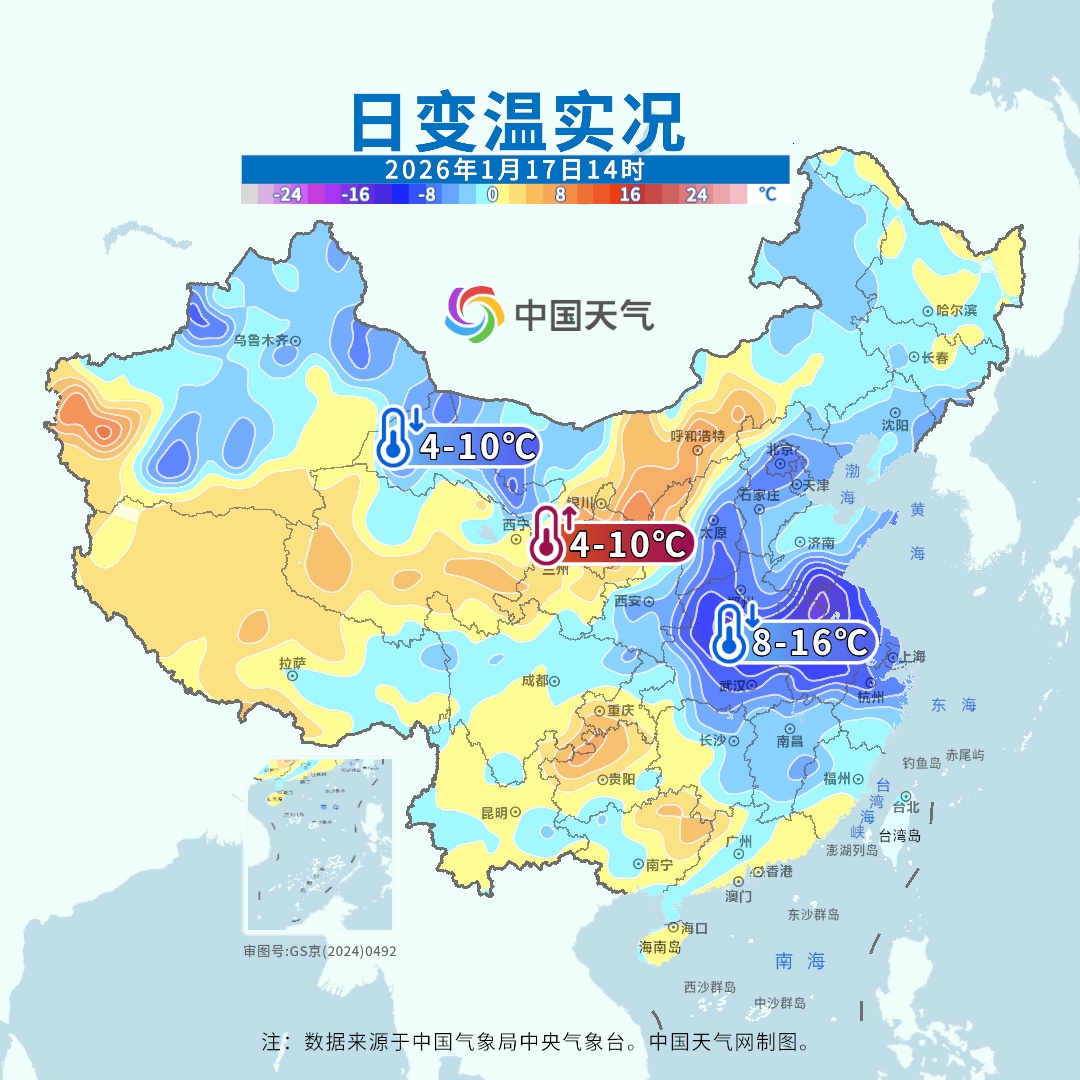 河南暴雪今晚抵达！近10省份有冻雨