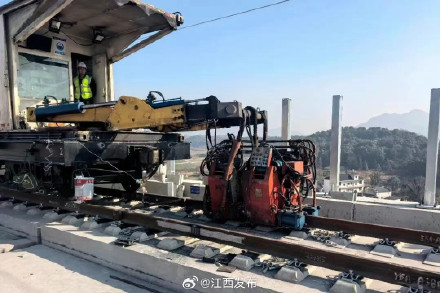 江西这条高铁施工有新进展！